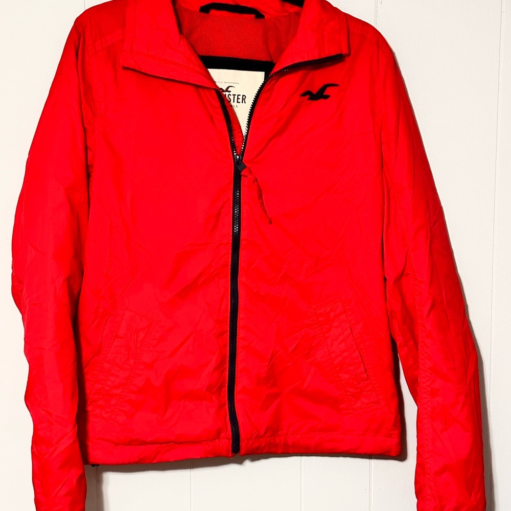 NWOT Hollister Windbreaker Zip Up